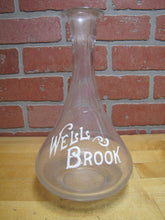 Load image into Gallery viewer, WELL BROOK Pre Prohibition Back Bar Liquor Bottle Philadelphia Whiskey WELLBROOK
