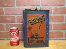 Load image into Gallery viewer, CHASS-I-LUBE SUPER-SERVICE ANTI-SQUEAK Original Old Oil Can KANT RUST RAHWAY NJ
