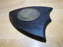 Load image into Gallery viewer, DARTMUTH College Original Old Bronze Medallion Wooden Plaque Crest Ornate
