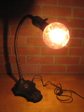 Load image into Gallery viewer, HARVARD UNIVERSITY WISE OLD OWL ROBERT SCHWARTZ &amp; BRO NY USA Antique Desk Lamp
