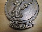 RVAH-1 UNITED STATES NAVY Old Embossed Brass Plaque Paperweight Attack Squadron