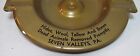 DEAD ANIMALS REMOVED PROMPTLY Old Ad Tray Ashtray J KERCHNER SEVEN VALLEYS PENNA