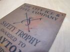 Load image into Gallery viewer, CITY ICE &amp; FUEL COMPANY 1940 Bronze Sign Safety Trophy Award Plaque TONG PICKS
