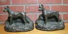 Load image into Gallery viewer, Dog Landscape Antique Bronze Clad Bookends Decorative Art Statues
