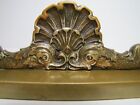 DAUPHINS DRAGON KOI FISH SHELL Antique Bronze Decorative Arts Map Paper Weight