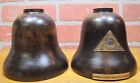 1935 TELEPHONE PIONEERS OF AMERICA Orig Old Decorative Souvenir Bookends Statues
