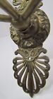 Northwind with Arrows in Mouth Antique Ornate Figural Candlestick Candle Holders