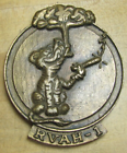 Load image into Gallery viewer, RVAH-1 UNITED STATES NAVY Old Embossed Brass Plaque Paperweight Attack Squadron
