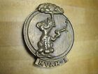 Load image into Gallery viewer, RVAH-1 UNITED STATES NAVY Old Embossed Brass Plaque Paperweight Attack Squadron
