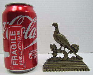 Pheasant Antique Bronze Hunting Game Bird Decorative Desk Art Ornate Paperweight