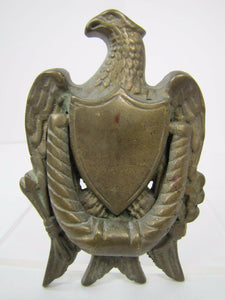 EAGLE Old Brass Door Knocker Figural Architectural Hardware Element