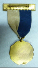 Load image into Gallery viewer, 1920s WESTERN UNION OFFICIAL Athletic Association Gold Plate Sports Medallion
