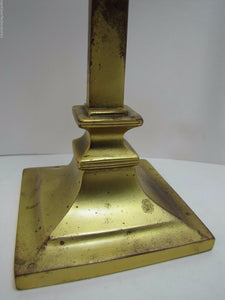 JENNING BROS Cross CRUCIFIX INRI Antique Decorative Art BrassBronze Gold Gilt JB
