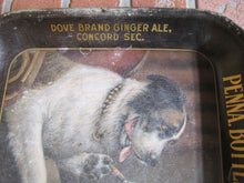 Load image into Gallery viewer, 1910 PENNA BOTTLING &amp; SUPPLY Tray SWALLOW BEVERAGES DOVE GINGER ALE PHILA CAMDEN
