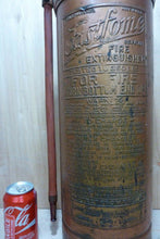 Load image into Gallery viewer, Orig Old FASTFOME Large Copper Fire Extinguisher Pyrene Manufacturing Co USA
