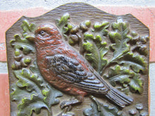 Load image into Gallery viewer, Antique B&amp;H Bradley&amp;Hubbard TANAGER Bird Bookend Doorstop Decorative Art Statue
