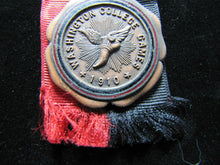 Load image into Gallery viewer, 1910 WASHINGTON COLLEGE GAMES Sports Award Medallion DIEGES CLUST PHILA
