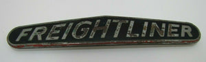 FREIGHTLINER Old Diesel Truck Tractor Nameplate Emblem Sign Plated Brass Bronze