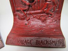 Load image into Gallery viewer, THE VILLAGE BLACKSMITH Old Bookends Workshop Horse Children Book Ends
