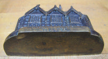 Load image into Gallery viewer, Old STANLEY PALACE CHESTER England Solid Brass Bookend Decorative Art Statue
