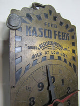 Load image into Gallery viewer, Antique KASCO FEEDS Advertising Scale weigh milk feed seed country store farm
