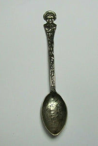 ATLANTA GA Antique Sterling Silver USA Souvenir Spoon Sunny South Georgia