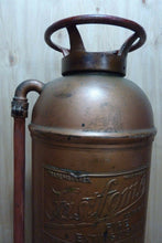 Load image into Gallery viewer, Orig Old FASTFOME Large Copper Fire Extinguisher Pyrene Manufacturing Co USA
