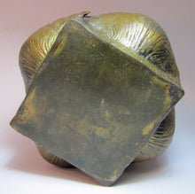 Load image into Gallery viewer, Vintage Mid Century Brass Sea Shells Planter Pot exquisite fine details &amp; patina
