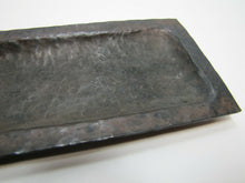 Load image into Gallery viewer, Arts &amp; Crafts Hammered Copper Decorative Arts Tray Fabulous Original Patina 1900
