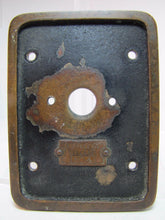 Load image into Gallery viewer, EMERGENCY RELEASE No 4 Old Mount Plate Industrial Button Switch Hardware
