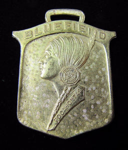 BLUEFIELD POCAHONTAS W Va Old Medallion Fob Ornate Whitehead & Hoag Newark NJ