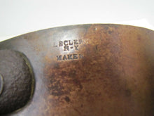 Load image into Gallery viewer, LECLERC NY MAKER Antique Copper Pan Large Heavy New York Wrought Iron Handle
