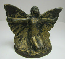 Load image into Gallery viewer, HAMPTON HARDWARE Co c1931 Art Deco FAIRY PIXIE NYMPH Bookend Decorative Statue
