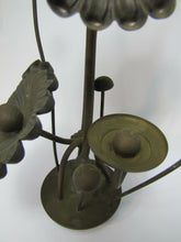 Load image into Gallery viewer, 1970s Flowers Floral Plant Metal Decorative Art Sculpture Brass Copper RW Mutz
