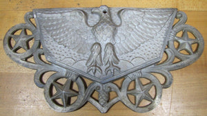 Old EAGLE with STARS Decorative Art US Post Office Metal Architectural Hardware