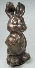 Load image into Gallery viewer, BUNNY RABBIT Old Cast Metal TOY MOLD Industrial Factory Easter Display Art
