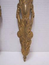 Load image into Gallery viewer, Brass Maidens Head Old Pair Decorative Arts Architectural Hardware Elements
