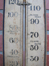 Load image into Gallery viewer, ABBOTTS BITTERS Adds Zest and Flavor to Beverages Antique Thermometer Sign Pub
