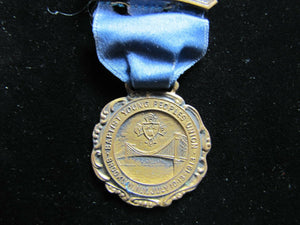 1913 BAPTIST YOUNG PEOPLES UNION Medallion BROOKLYN NY Int Convention W&H Nwk