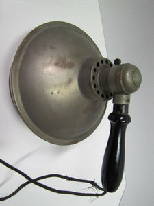 Old 1930-40s era Stein O Lite Industrial Hand Held Spot Light Lamp Brooklyn NY