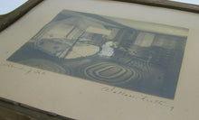 Load image into Gallery viewer, Antique Wallace Nutting &#39;A Touching Tale&#39; Framed Interior Scene Titled Signed
