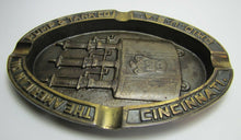 Load image into Gallery viewer, AMERICAN OIL PUMP &amp; TANK Co CINN OHIO USA Old Cast Iron Advertising Tray Ashtray
