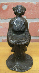 Art Deco Vantines Geisha Girl Incense Burner Figural Decorative Arts