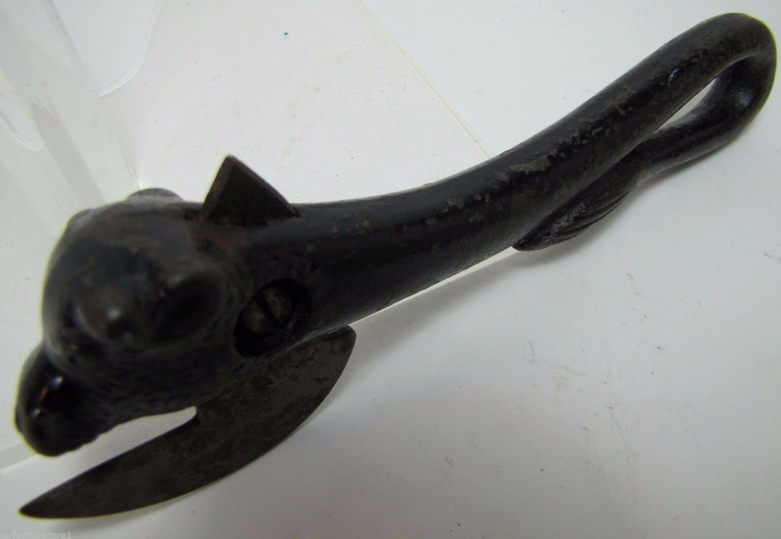 Antique Cast Iron Figural Bull Cows Head Tail Handle Can Box Opener Cu –  Aged2PerfectionStore