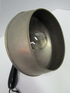 Old 1930-40s era Stein O Lite Industrial Hand Held Spot Light Lamp Brooklyn NY