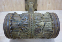 Load image into Gallery viewer, Antique Architectural Cast Iron Double Light Fixture Ornate HD Bracket Lamp
