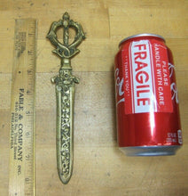 Load image into Gallery viewer, Serpents Monsters Beasts Old Bronze Letter Opener Decorative Arts Desk Tool
