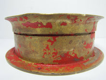 Load image into Gallery viewer, p1906 CASCADE AUTO SPRINKLER Corp US Gauge Co NY Antique Brass Red Fire Alarm
