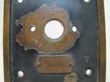 Load image into Gallery viewer, EMERGENCY RELEASE No 4 Old Mount Plate Industrial Button Switch Hardware
