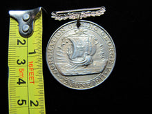 Load image into Gallery viewer, 1911 CORONATION KING GEORGE V QUEEN MARY Souvenir Medallion Fob Medal
